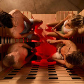 4-Person Full Spectrum Infrared Sauna – Indoor & Outdoor Use